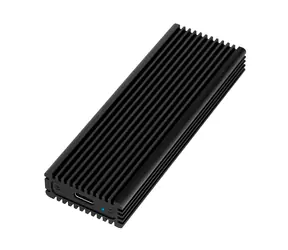 LogiLink UA0346 czarna / Etui na dysk M.2 SSD / 30-80mm / USB-C 3.2
