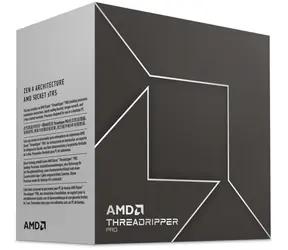 AMD RYZEN Threadripper PRO 7975WX @ 4,0 GHz / Turbo 5,3 GHz / 32C64T / L1 2 MB L2 32 MB L3 128 MB / sTR5 / Zen 4 / 350 W