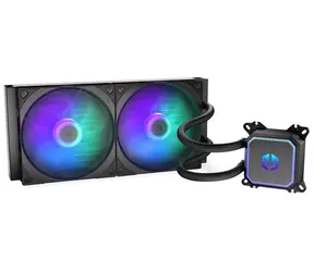 Endorfy Navis F280 ARGB / chłodzenie wodne / 250-1800 RPM / 310 x 140 x 28 mm