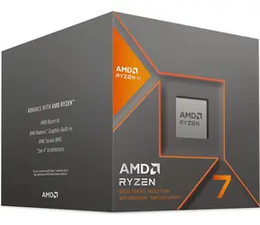 AMD RYZEN 7 8700G @ 4,2 GHz / Turbo 5,1 GHz / 8C16T / L2 8 MB L3 16 MB / AM5 / Zen 4 / 65 W