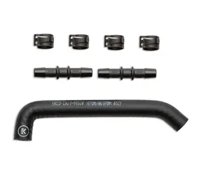 Wąż EKWB EK-Pro 10/17 mm wzmocniony EPDM, wstępnie uformowany 45°/90° - czarny