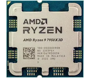 AMD RYZEN 9 7950X3D @ 4,2 GHz - TRAY / Turbo 5,7 GHz / 16C32T / L2 16 MB L3 128 MB / AM5 / Zen 4 / 120 W