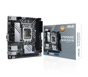 Asus Prime H610I PLUS D4-CSM / H610 / LGA 1700 / 2x DDR4 / PCIEx16 / 1x GLAN / mini-ITX 