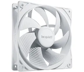 be quiet! Pure Wings 3 120 mm PWM biały / 120 mm / łożysko karabinowe / 25,5 dB przy 1600 obr./min / 49,9 CFM / 4-pinowe PWM