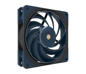 Cooler Master Mobius 120 OC PWM niebieski / 120 mm / dwa łożyska kulkowe / 27 dB @ 1800 RPM / 4-pin