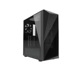Cooler Master CMP520L czarny / ATX / 1x USB-A 2.0 i 1x USB-A 3.1 / 1x 120mm / bez zasilacza / strona przezroczysta