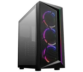 Cooler Master CMP520 ARGB czarny / ATX / 1x USB-A 2.0 i 1x USB-A 3.1 / 3x 120mm / bez zasilacza / strona przezroczysta