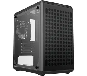 Cooler Master Q300L V2 czarny / microATX / 2x USB-A 3.2 i 1x USB-C 3.2 2x2 / 2x 120mm / bez zasilacza / strona przezroczysta