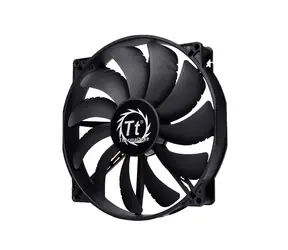 Thermaltake Pure 20 black / Wentylator / 200 mm / Łożysko ślizgowe / 800 obr./min przy 28,2 dB / 129,64 CFM