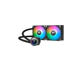 Thermaltake TH240 V2 ARGB Czarny / Chłodnica wodna procesora AIO / 2x 120 mm / 2000 obr./min przy 25,8 dB / 57,05 CFM