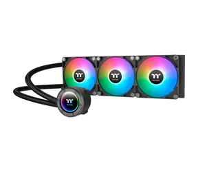 Thermaltake TH360 V2 ARGB Czarny / Chłodnica wodna procesora AIO / 3x 120 mm / 2000 obr./min przy 25,8 dB / 57,05 CFM