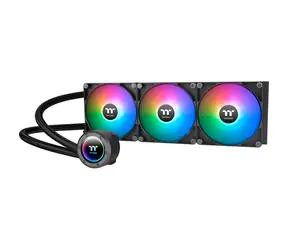 Thermaltake TH420 V2 ARGB Czarny / Chłodnica wodna procesora AIO / 3x 140 mm / 1800 obr./min przy 34,7 dB / 84,32 CFM