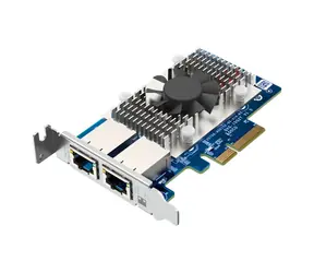 QNAP QXG-10G2T / Karta rozszerzeń / PCIe 3.0 x4 / 2x NBASE-T (RJ45)