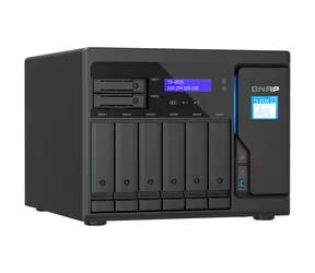 QNAP TS-855X-8G / Intel Atom 2,8 GHz / 8 GB RAM / 6x 3,5" i 2x 2,5" / 2x 2,5GLAN