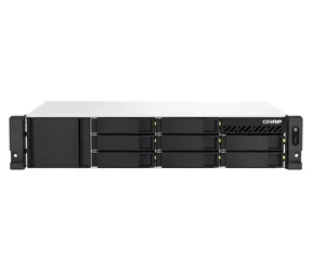 QNAP TS-864eU-RP-8G / 4 rdzenie 2,9 GHz / 8 GB RAM / 8xSATA / 2x2,5GbE / 1xPCIe / 1xHDMI
