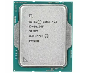 Intel Core i3-14100F @ 3,5 GHz - TRAY / TB 4,7 GHz / 4C8T / 12 MB / bez VGA / LGA 1700 / Raptor Lake / 110 W