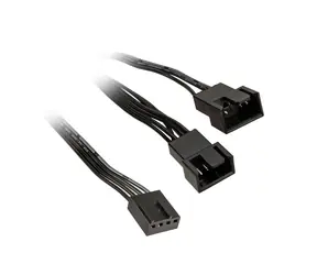 Piasty wentylatorów Kolink 1-2 PWM - 35cm czarne