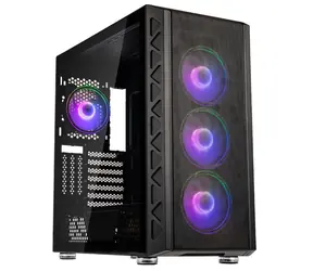 Kolink Citadel Mesh ATX ARGB czarny / E-ATX / 2x USB-A 3.0 / 1x USB-A 2.0 / 1x USB-C 3.1 / 4X 120mm / bez źródła zasilania 