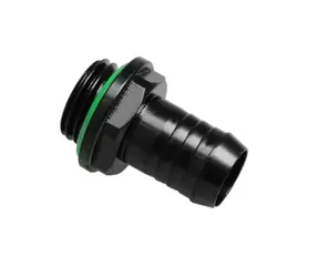 Złącze BitsPower proste G1/4 cala AG do 10mm ID, czarne