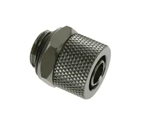 BitsPower Proste połączenie G1/4 cala AG z 11/8 mm w kolorze czarnym