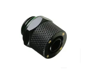 Złącze BitsPower proste G1/4 cala AG na 11/8 mm czarne