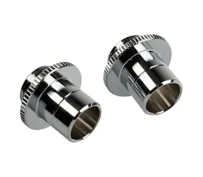BitsPower Touchaqua Adapter przyłączeniowy męski G1/4 cala AG do rurki łączącej 16-22 mm srebrny / 2 szt.