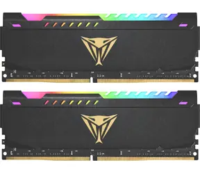 Patriot Viper Steel RGB 32 GB (2x16 GB) 3600 MHz czarny / DIMM / DDR4 / CL18 / Non-ECC / Niebuforowany / 1,35 V