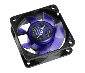 Noiseblocker BlackSilent Fan XR-2 niebieski / 60 mm / 15 dB przy 2200 obr./min / 14,12 CFM / 3-pin