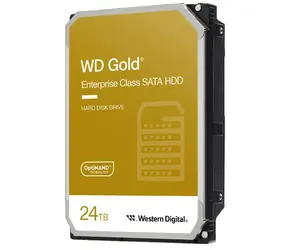 WD Gold WD241KRYZ 24 TB / HDD / 3,5" SATA III / 7200 obr./min / 512 MB pamięci podręcznej / 5 lat