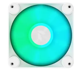 APNX FP1-120 PWM ARGB biały / 120mm / Łożysko hydrauliczne / 500-1600 RPM / 74,57 CFM / 33,2 dB