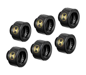 Hyte Push Connects 6szt czarny / G1/4 / system szybkiego łączenia / dla 14mm