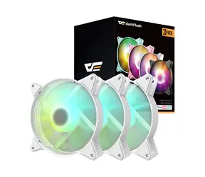 darkFlash C6 3w1 biały / 120 mm / 1100 obr./min / 20,3 dBA / 36,5 CFM / 4-pin