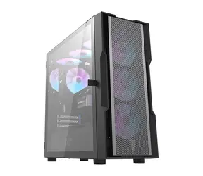 darkFlash DK431 Mesh czarny / E-ATX / 4X 120 mm / 3x USB-A / strona przezroczysta / bez źródła zasilania 