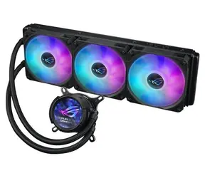 Asus ROG STRIX LC III 360 ARGB LCD czarny / 3x 120 mm / 36 dB przy 2200 obr./min / 70,38 CFM / AMD + Intel