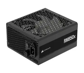 Corsair RM850x (ATX 3.1) czarny / 850W / 80PLUS Gold / W pełni modułowy / 140 mm / Aktywny PFC