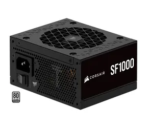 Corsair SF1000 czarny / 1000W / 80 PLUS Platinum / wentylator 92mm / SFX