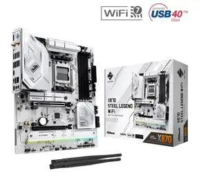 ASRock X870 STALOWA Legend WIFI / AMD X870 / DDR5 / SATA III RAID / USB / 2.5GLAN / M.2 / sc.AM5 / ATX