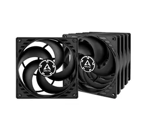 ARCTIC P8 PWM PST czarny 5 szt. / 80mm / FDB / 3000 RPM / 23,4 CFM / 4-Pin