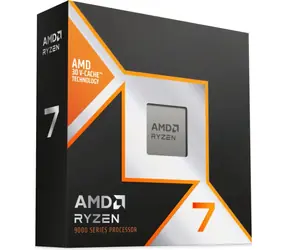 AMD RYZEN 7 9800X3D @ 4,7 GHz / Turbo 5,2 GHz / 8C16T / L2 8 MB L3 96 MB / AM5 / Zen 5 / 120 W