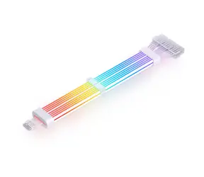 Cable świetlny do komputera Jonsbo - 12+4-pinowy biały / 240mm