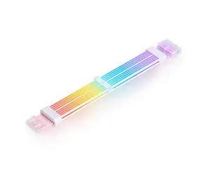 Cable świetlny do komputera Jonsbo - 2x 8-pinowy biały / 300mm