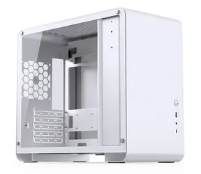 Jonsbo U4 Mini biały / mATX / 1x USB-A 3.0 / 1x USB-C 3.2 / bez zasilacza / strona przezroczysta 