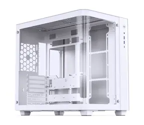 Jonsbo TK-3 biały / ATX / 2x USB-A 3.0 / 1x USB-C 3.2 / bez zasilacza / strona przezroczysta