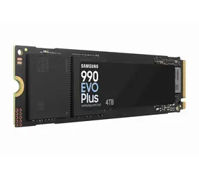 Samsung 990 EVO PLUS 4 TB / SSD / M.2 NVMe PCI-E 4.0 / TLC / R: 7250 MB/s / W: 6300 MB/s / IOPS: 1050 K i 1400 K / 5 lat