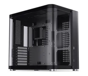 Jonsbo TK-2 czarny / ATX / 1x USB-A 3.0 / 1x USB-C 3.2 / bez źródła zasilania / strona przezroczysta 