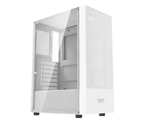 darkFlash A290 biały / ATX / bez wentylatorów / 3x USB-A / strona przezroczysta / bez zasilacza 