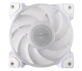 Akasa VEGAS A12 biały / 120 mm / podwójne łożysko kulkowe / 32,7 dB przy 2000 obr./min / 52,3 CFM / 4-pinowe PWM