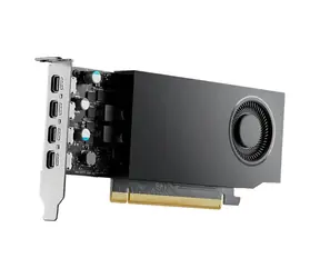 PNY Nvidia Quadro RTX A400 Power Limited (małe pudełko) / 4 GB GDDR6 / 64-bit / PCIe x8 4.0 / 4X mDP / 50 W