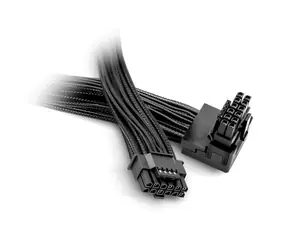 be quiet! Kabel adaptera 12V-2X6 12VHPWR 90 Grad PCIe 5.0 czarny / 70cm