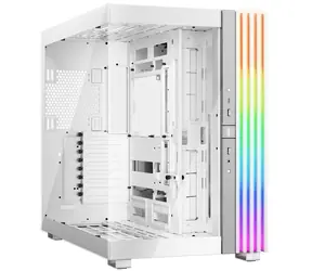 be quiet! Light Base 900 DX biały / E-ATX / 2x USB-A 3.1 / 1x USB-C / bez źródła zasilania / strona przezroczysta 